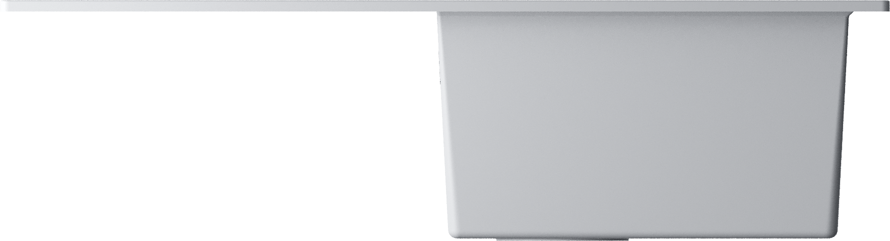 Кухонная мойка omoikiri daisen 78t-wh tetogranit/белый 780 x 510 x 230