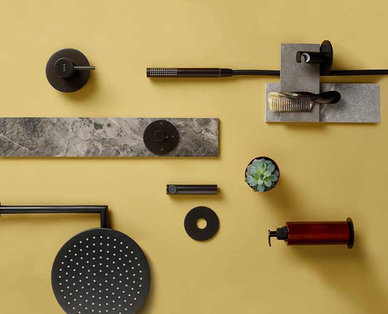 Ручной душ origin 1f, матовый черный