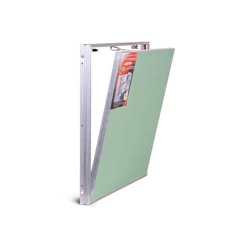 Люк со съёмной дверцей на цепочке «Контур» 600х600 мм