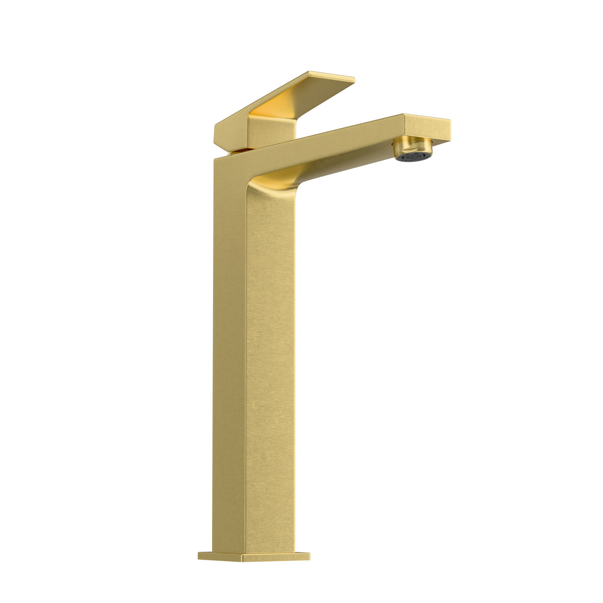 Смеситель для раковины-чаши VitrA Minimax Square A4372425EXP однорычажный брашированное золото латунь