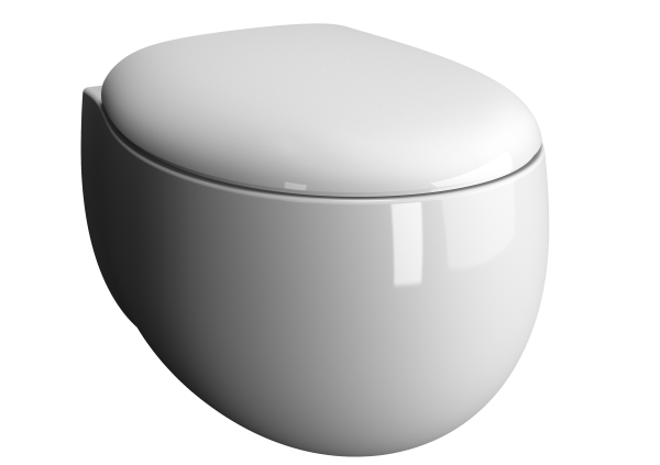 Memoria подвесной безободковый унитаз, белый глянец