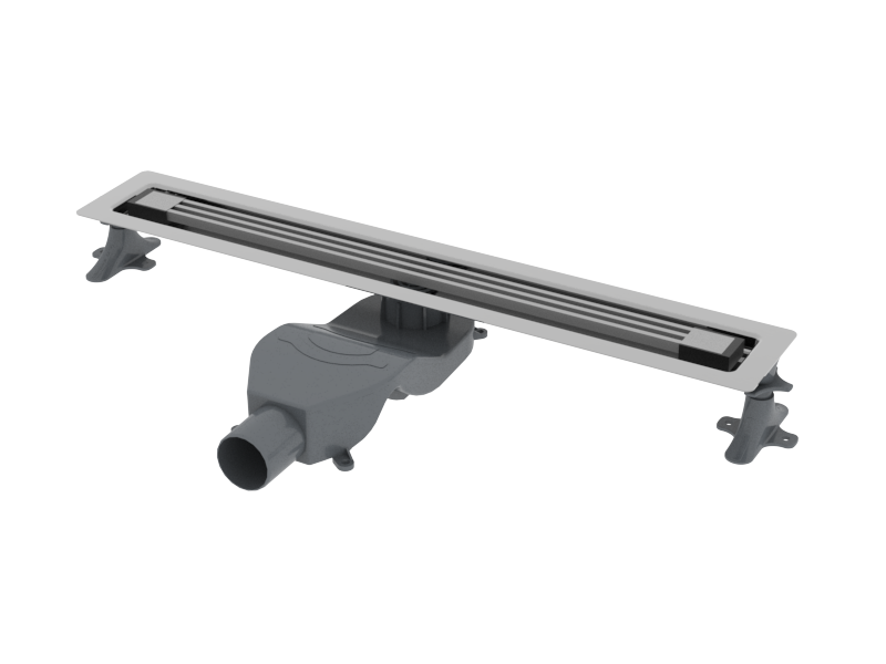 Душевой лоток b&t infinity 80см, нерж.сталь хром (satin)