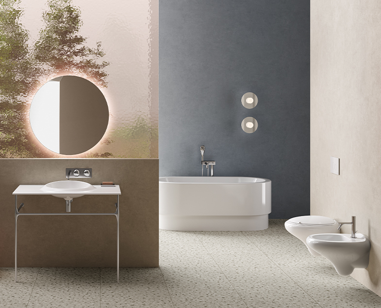 Смеситель для ванны istanbul с ручным душем, хром