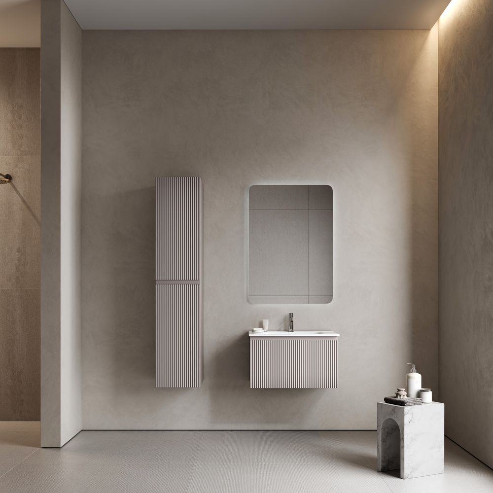 Тумба подвесная SANCOS Snob R 1.0 690х445х406, c одним ящиком оснащенным доводчиками Doha Soft, арт. SNR1.070SM