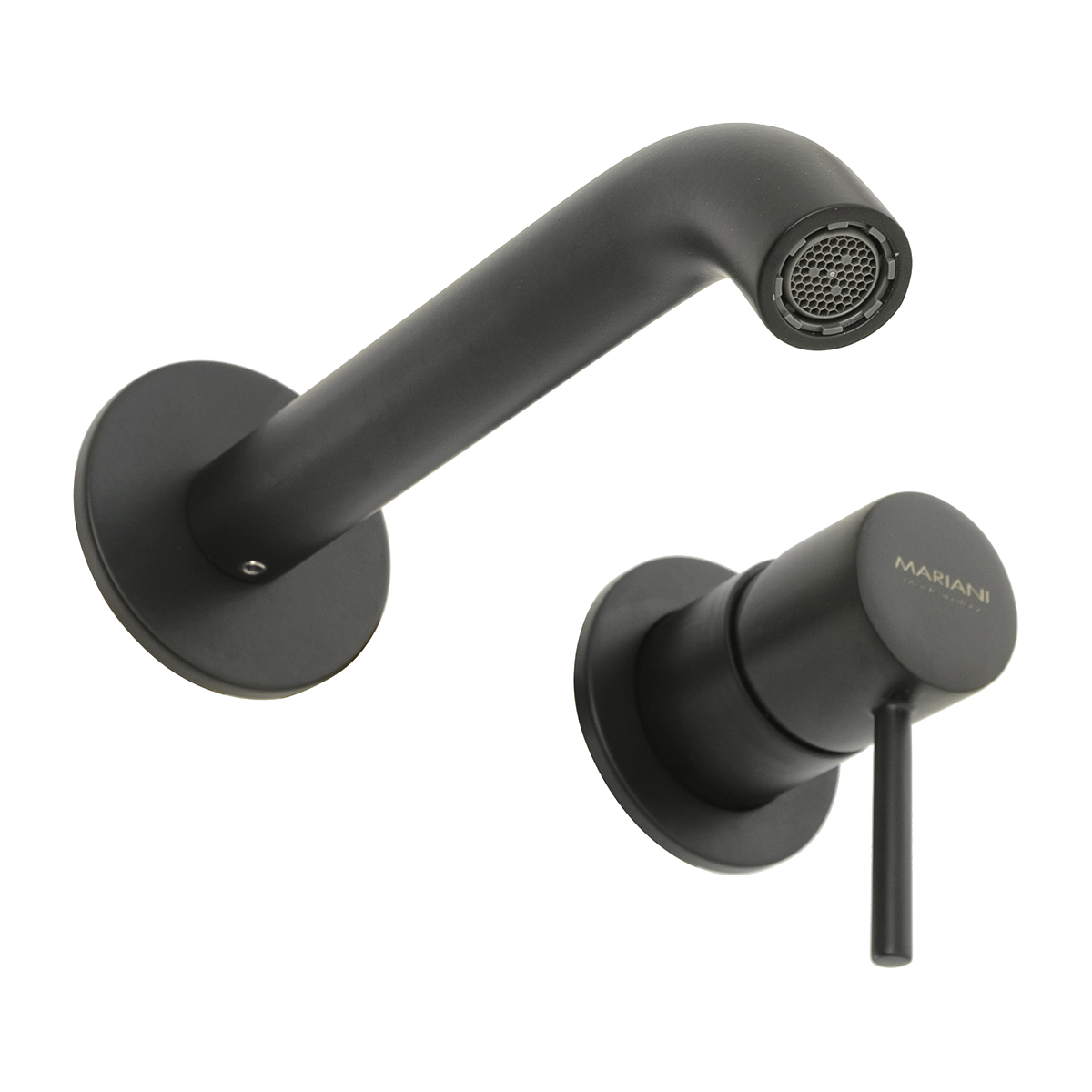 Смеситель для раковины mariani next b14565nsp, черный матовый