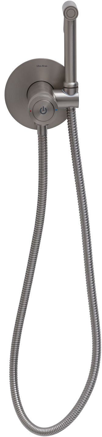 Смеситель с гигиеническим душем Allen Brau Liberty 5.33005-BN (с внутренней частью) никель браш