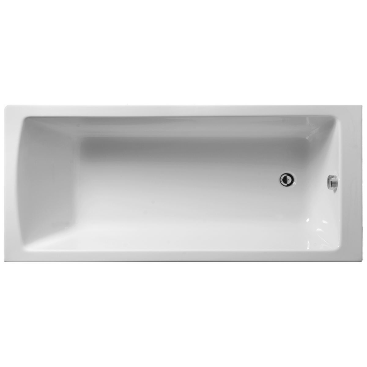 Ванна VitrA Neon 52520001000 160 x 70 см акриловая прямоугольная белая