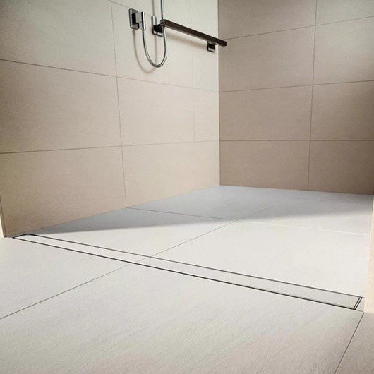 Viega Advantix Visign ER13 4983.20 арт. 753207 Душевой трап 750 мм | комплект с основой под плитку (нержавеющая сталь)