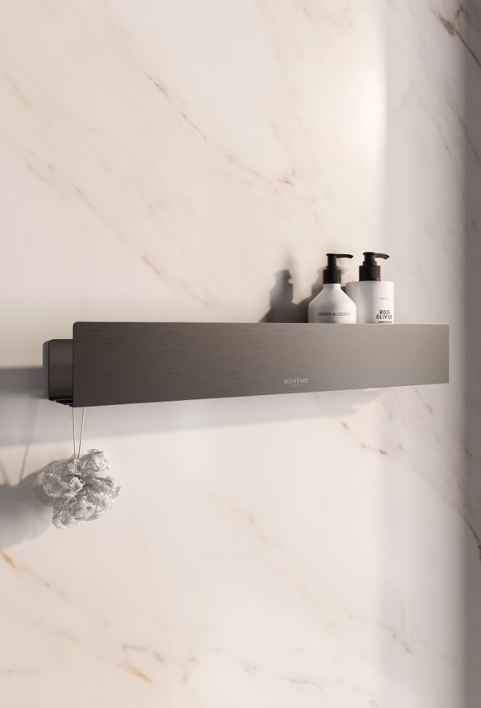 Полка boheme free 10967-gm, графит