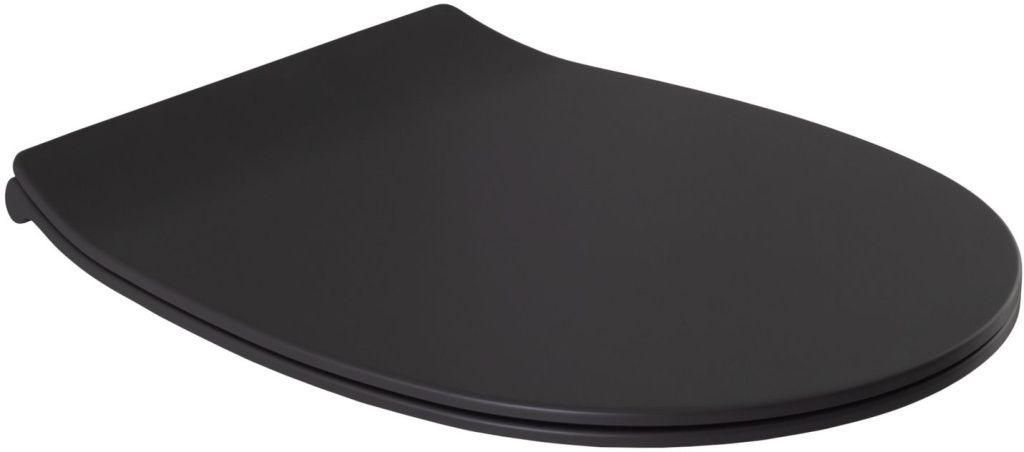 Крышка-сиденье для унитаза allen brau fantasy smartfix, soft-close 4.11005.an антрацит