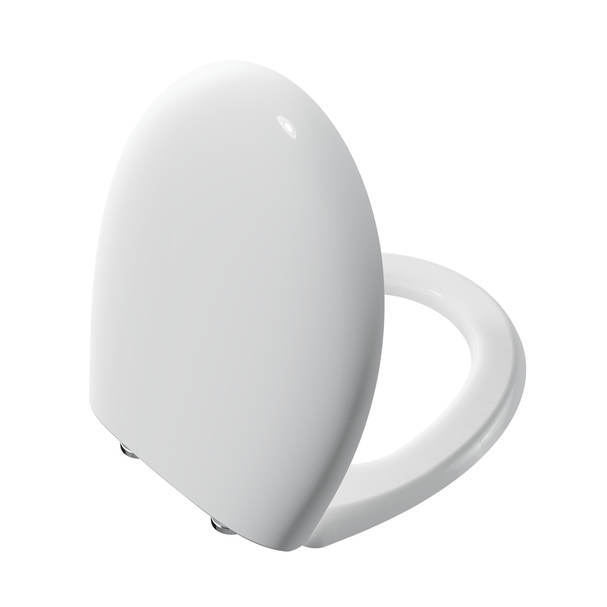 Сиденье для унитаза VitrA Memoria 106-003R009 круглое белое дюропласт с микролифтом быстросъемное