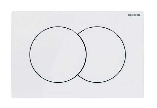 Кнопка смыва для инсталляции geberit delta 01 белый глянцевый
