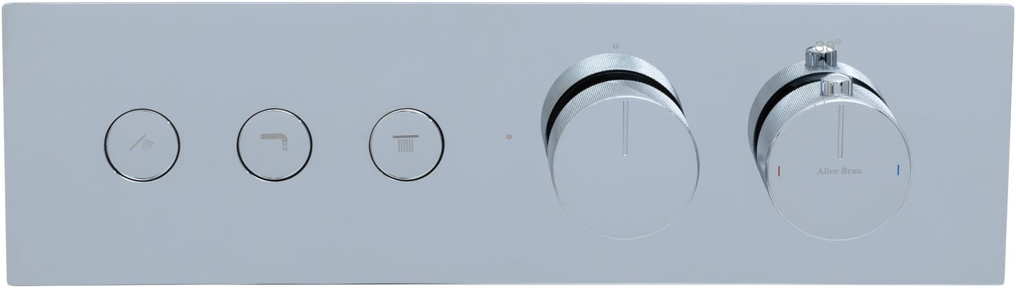 Смеситель для душа Allen Brau Liberty 5.33003-00 (с внутренней частью, 3 выхода) хром
