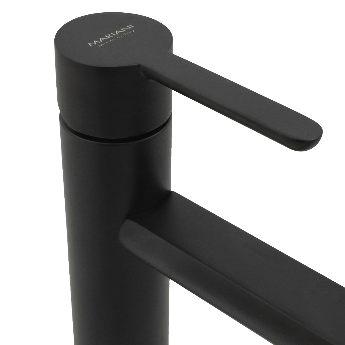 Смеситель для раковины mariani winter a14398no60, черный матовый