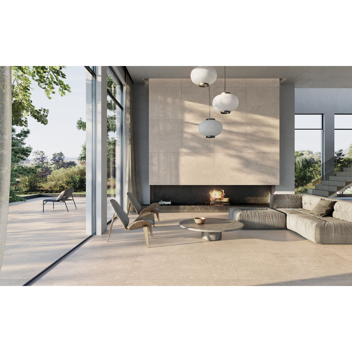 Керамогранит 39201 Cluny Sand/120X120X0,9/A/R 120x120