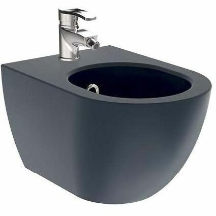 Creavit free fe510-00bm00e-0000 биде подвесное (базальт матовый)