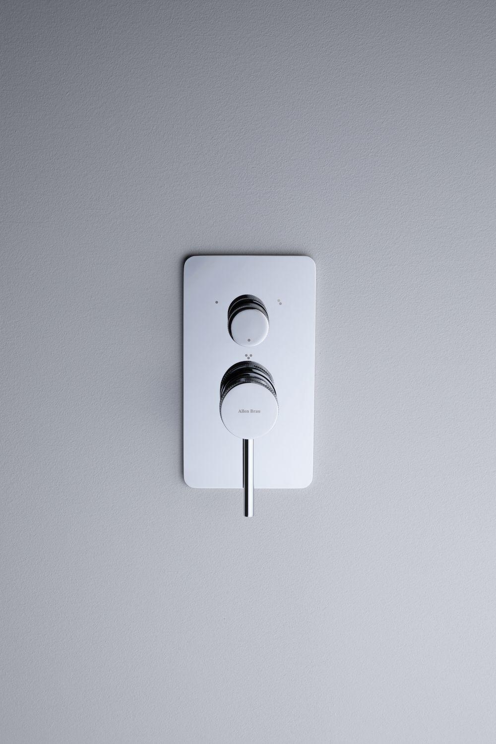 Смеситель для ванны Allen Brau Priority 5.31A11-00 (с внутренней частью, 3 выхода) хром