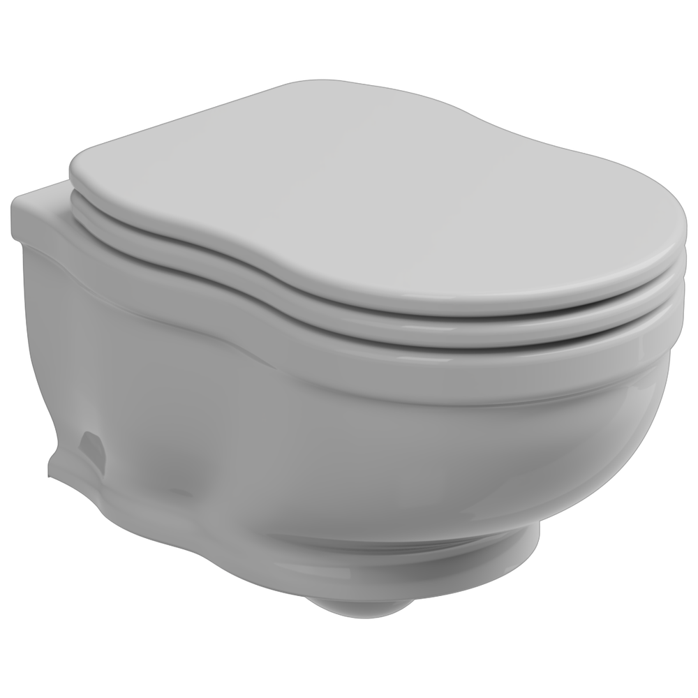 Чаша подвесного унитаза gsg ceramic design time tiwcso000, белый глянцевый