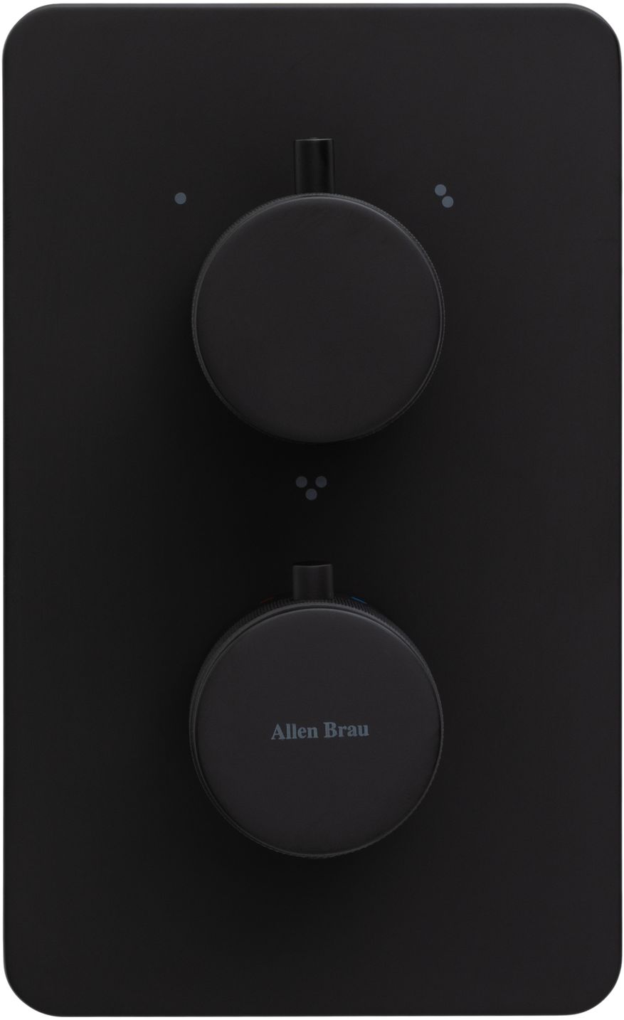 Смеситель для ванны Allen Brau Priority 5.31314-31 (с внутренней частью, 3 выхода) черный матовый