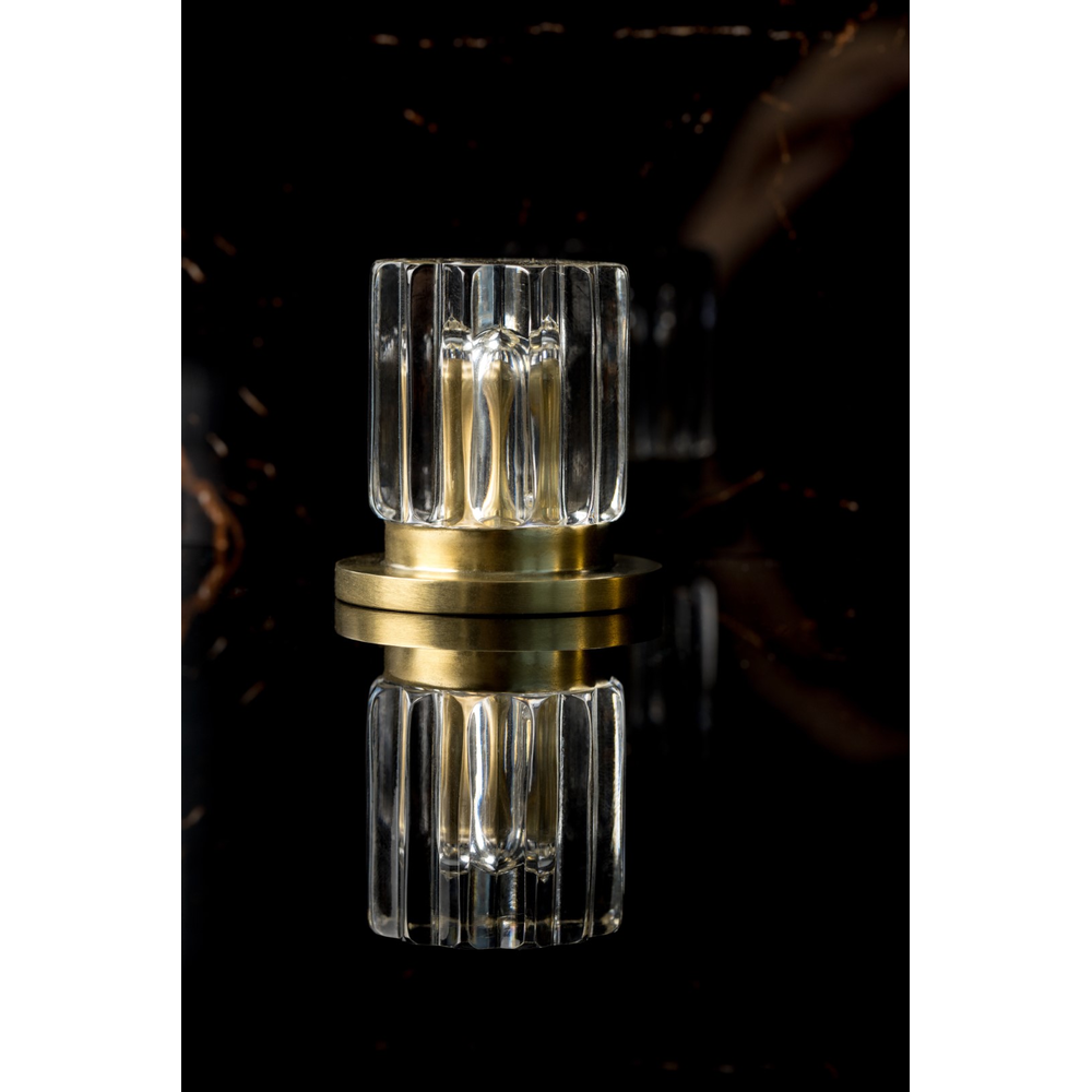 Смеситель на столешницу ELEGANTE на 3 отв. MAT GOLD
