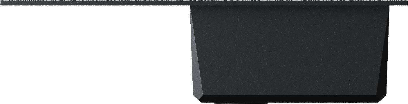 Кухонная мойка omoikiri sakaime 79-bl tetogranit/черный 790 x 500 x 200