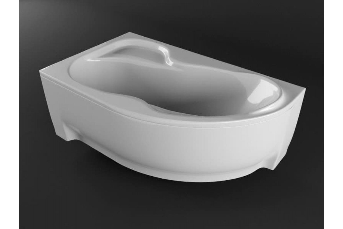 Ванна акриловая левосторонняя Relisan ADARA Гл000013733, 160x100