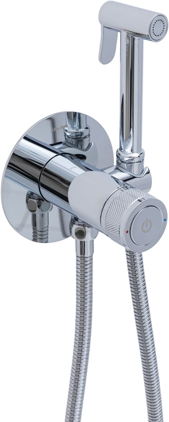 Смеситель с гигиеническим душем allen brau liberty 5.33005-00 (с внутренней частью) хром