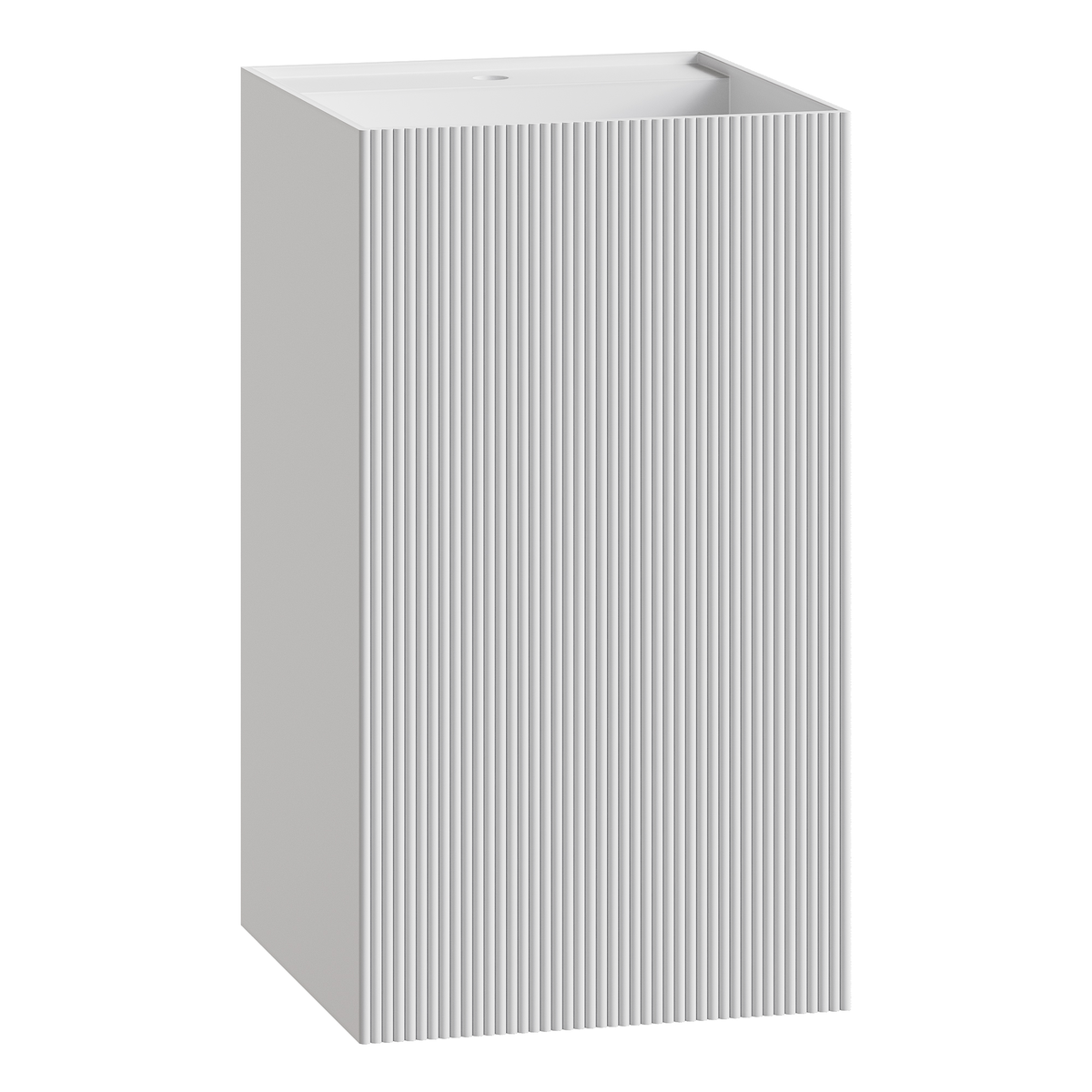 Тумба под раковину sanovit cube 802-r-mw, белая mw, арт. 802-r-mw