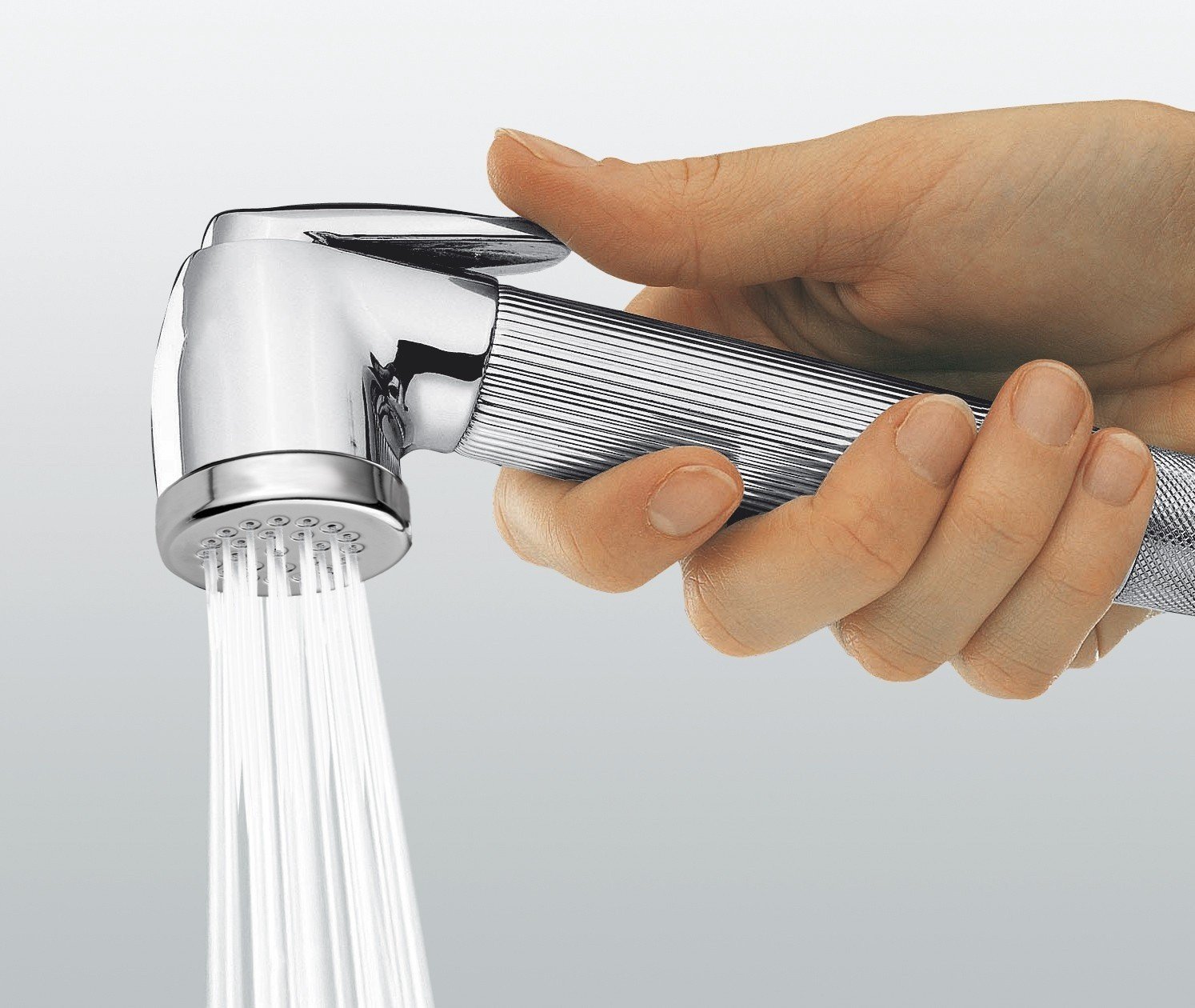 Bossini nikita c69002b.030 гигиенический душ - комплект с шланговым подключением и шлангом хром