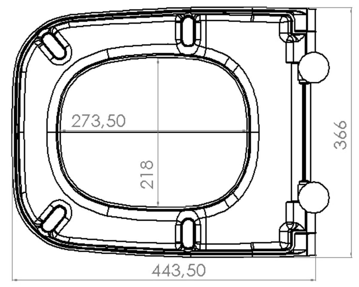 Сиденье для унитаза VitrA Universal 810-003-009 белое дюропласт с микролифтом
