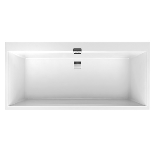 Ванна squaro edge 12 duo quaryl 1700x750x450 villeroy&boch
