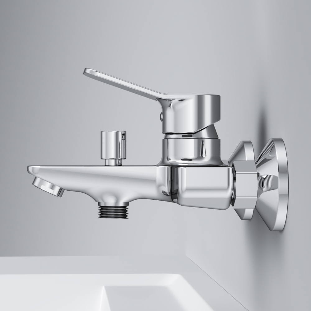 F85A10000 X-Joy, смеситель для ванны и душа излив 164 мм, хром, шт