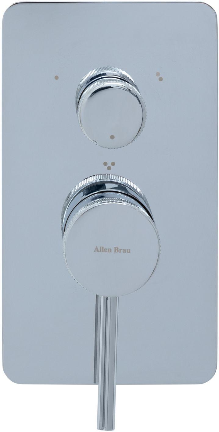 Смеситель для ванны Allen Brau Priority 5.31A11-00 (с внутренней частью, 3 выхода) хром