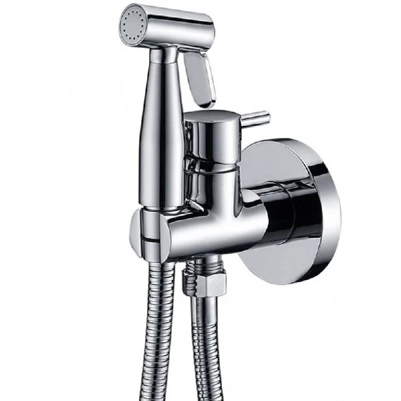 Гигиенический душ со смесителем и скрытой частью imex munich rdm001 chrome