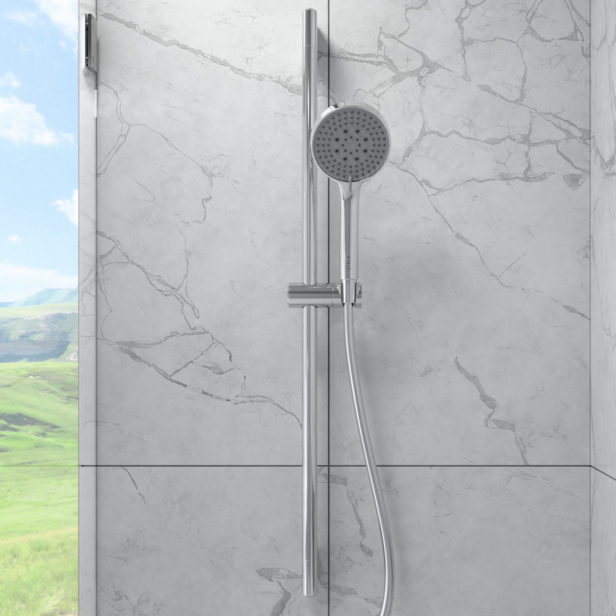 Ручной душ VitrA Base Round A45908EXP хром