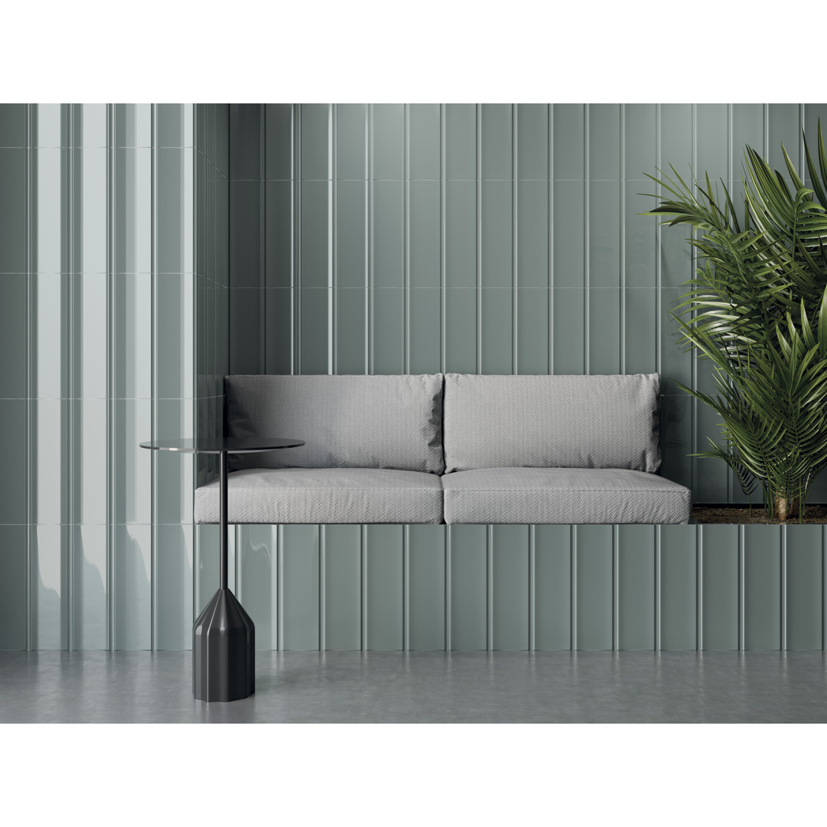 Плитка 29886 Bow Silver 15x45