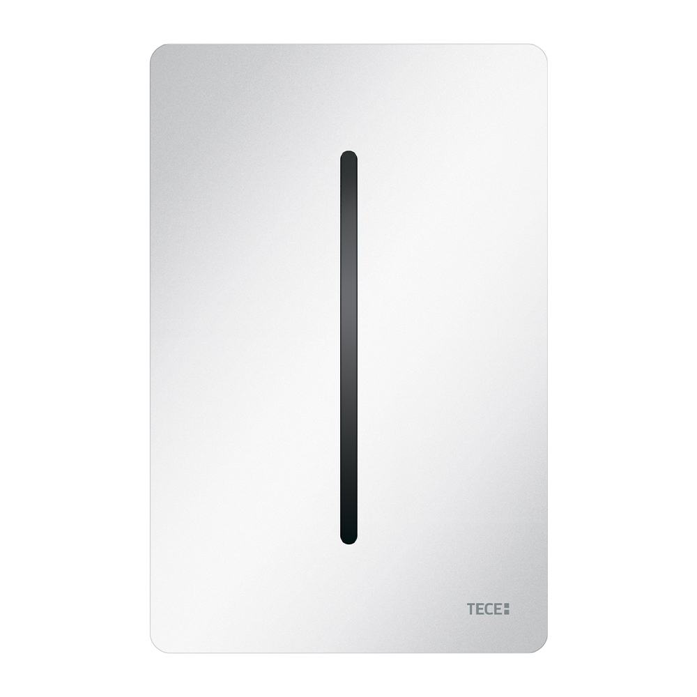 Электронная панель смыва писсуара tecefilo-solid, 7,2 в, белый глянцевый