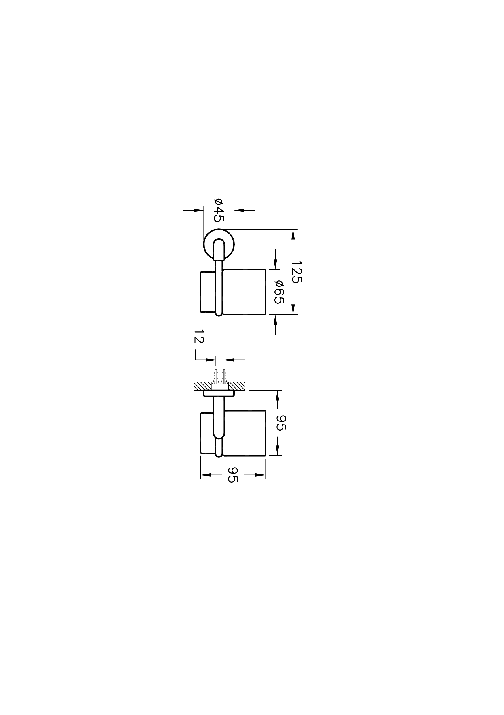Подстаканник для зубных щеток minimax