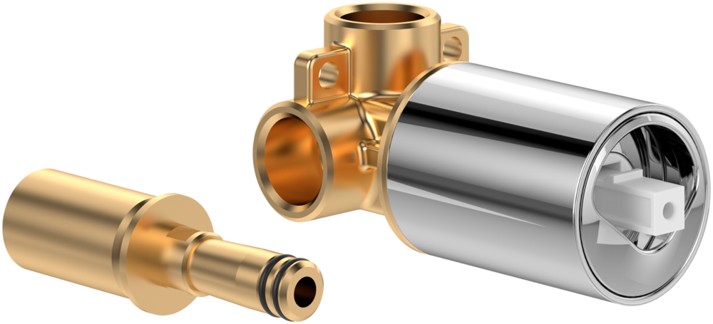 TVW10611B15161 Dawn скрытая часть смесителя для раковины хром