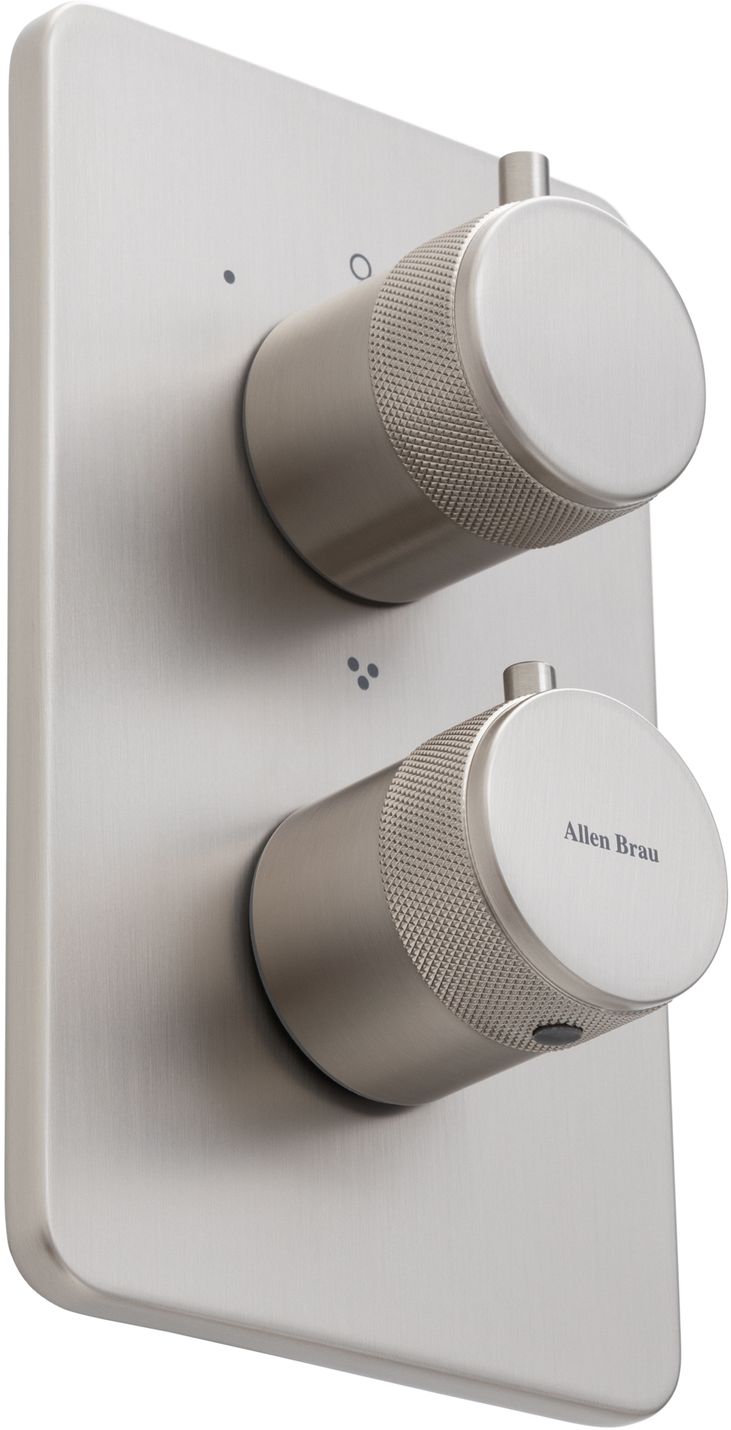 Смеситель для ванны Allen Brau Priority 5.31314-BN (с внутренней частью, 3 выхода) никель браш