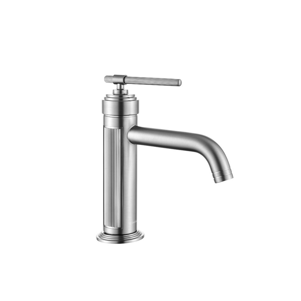 Смеситель для умывальника boheme eterna nickel brush