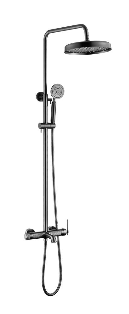 Стойка для душа boheme eterna gun metall