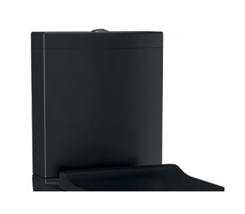 Creavit lara lr410-00sm00e-0000 бачок для унитаза (чёрный матовый)