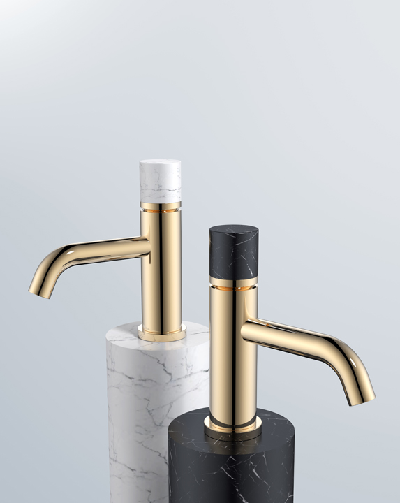 Смеситель STICK для умыв. выс. GOLD TOUCH GOLD_Комплект