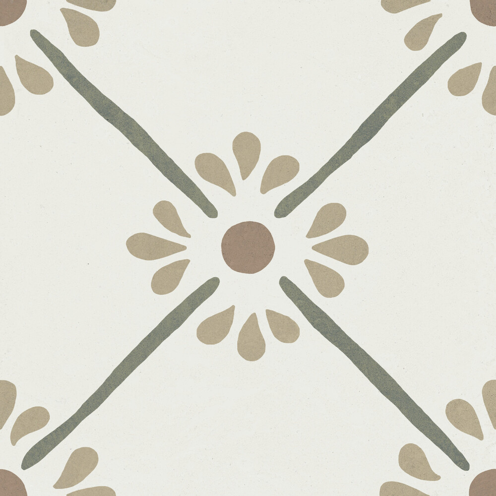 Керамогранит 37788 Provenza Green Flower/22,3 22,3x22,3