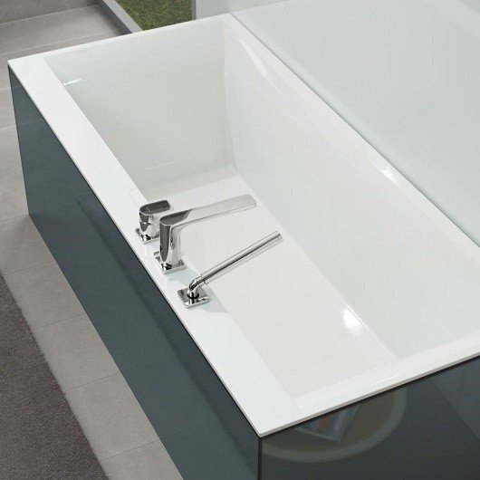 Ванна squaro edge 12 duo quaryl 1700x750x450 villeroy&boch Ванна squaro edge 12 duo quaryl 1700x750x450 villeroy&boch