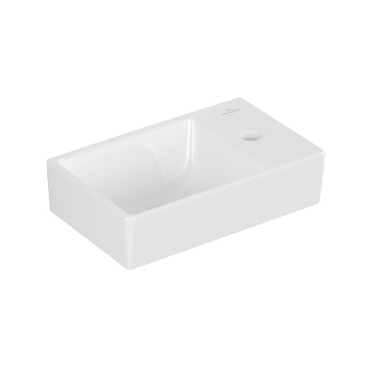 Раковина подвесная avento 360x220 белый глянцевый villeroy&boch