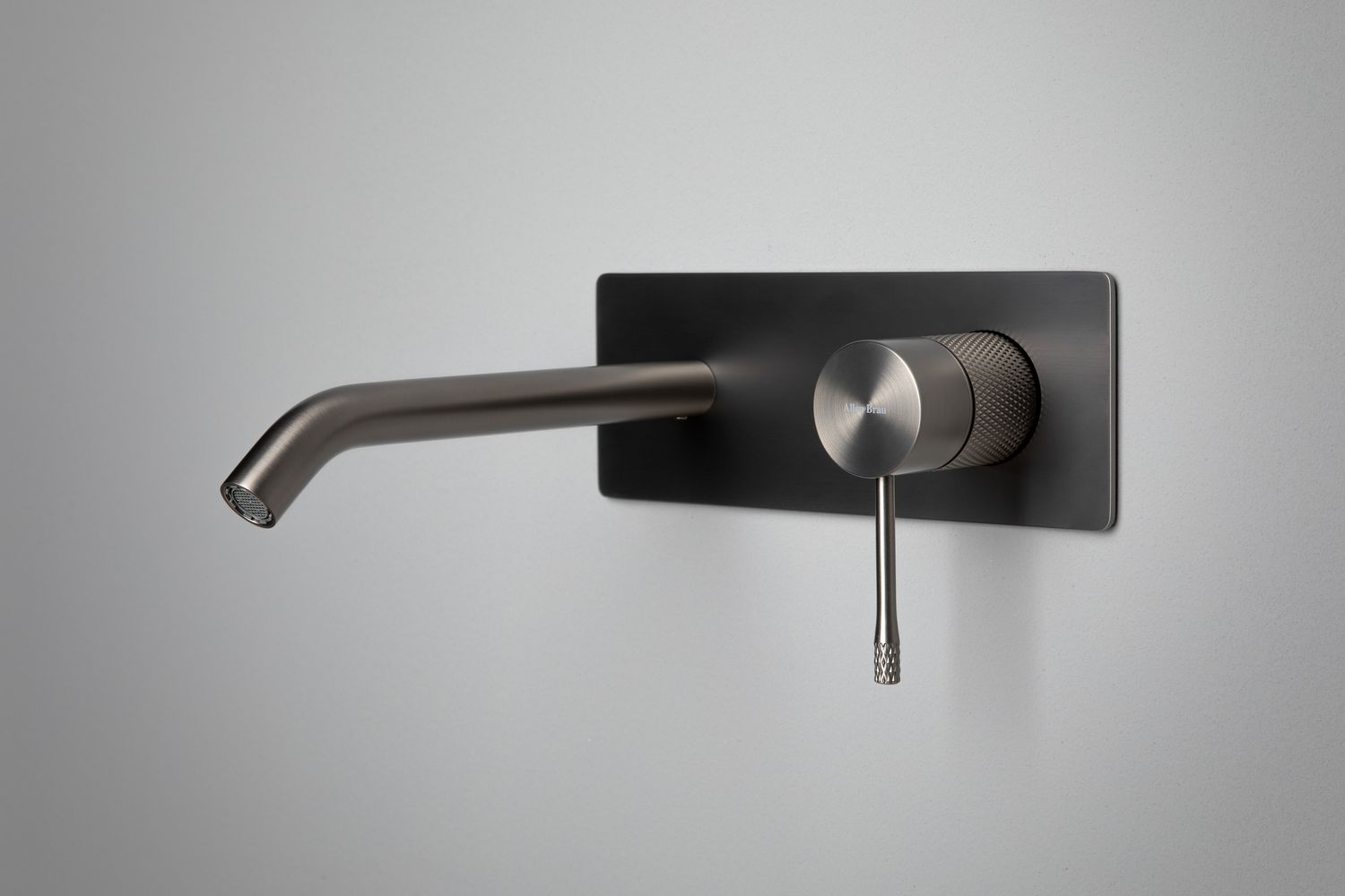 Смеситель для раковины Allen Brau Priority 4.0 5.31D03-MG (с внутренней частью) графит браш
