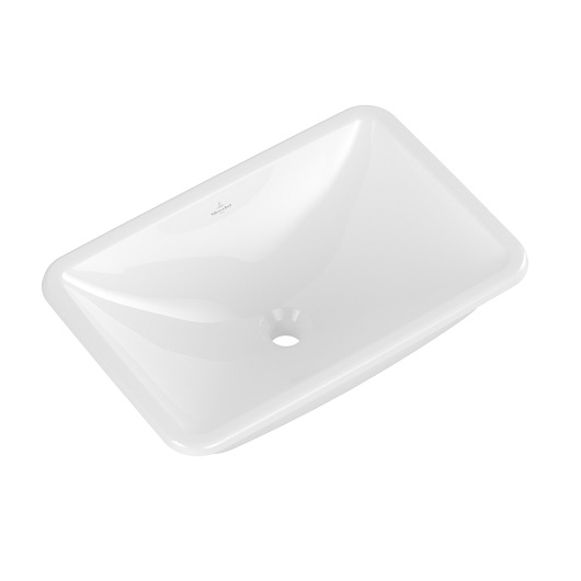 Loop&Friends раковина 450 x 280 x 185 mm под столешницу прямоугольная (замена арт 61631001)