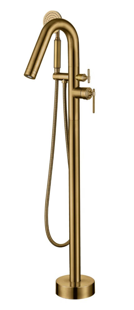 Смеситель напольный boheme eterna bronze